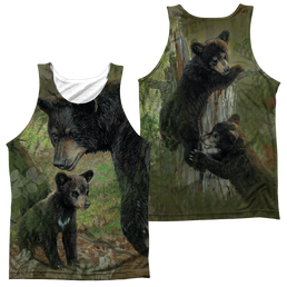 Wild Wings Moms Never Far (Front/Back Print) - Men's All Over Print Tank Top Men's All Over Print Tank Wild Wings   