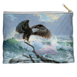 Wild Wings American Eagle - Straight Bottom Accessory Pouch Straight Bottom Accessory Pouches Wild Wings   