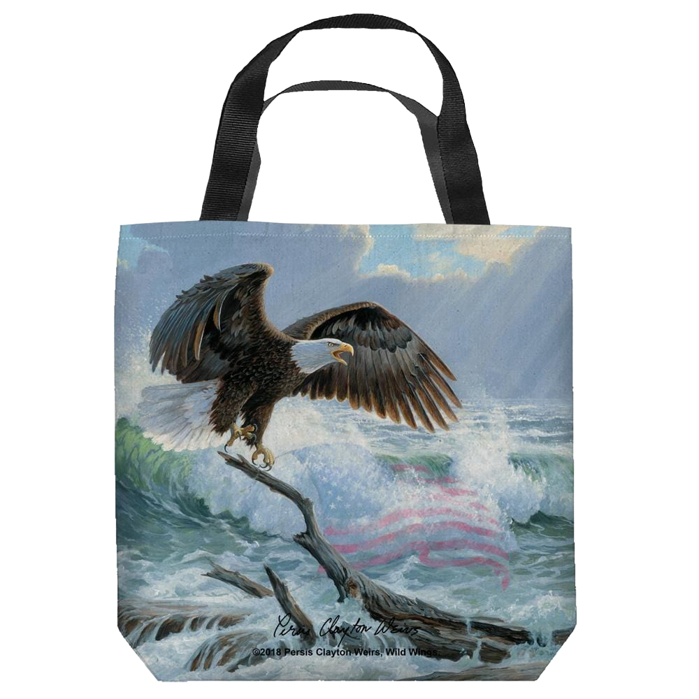 Wild Wings American Eagle - Tote Bag Tote Bags Wild Wings   