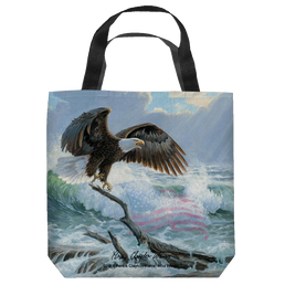 Wild Wings American Eagle - Tote Bag Tote Bags Wild Wings   