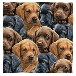 Wild Wings Puppies - Bandana Bandanas Wild Wings   