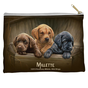 Wild Wings Puppies - Straight Bottom Accessory straight bottom pouch