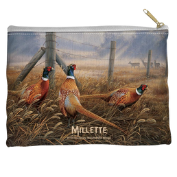 Wild Wings Pleasant Pheasants - Straight Bottom Accessory Pouch Straight Bottom Accessory Pouches Wild Wings   