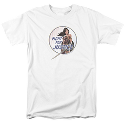 Wonder Woman Fight For Justice Men's Regular Fit T-Shirt Men's Regular Fit T-Shirt Wonder Woman   