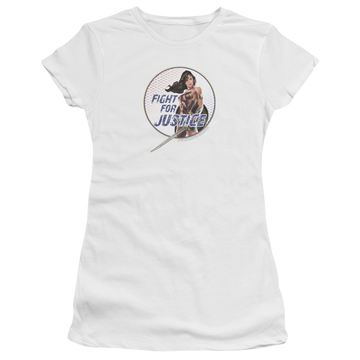 Wonder Woman Fight For Justice Juniors T-Shirt Juniors T-Shirt Wonder Woman   