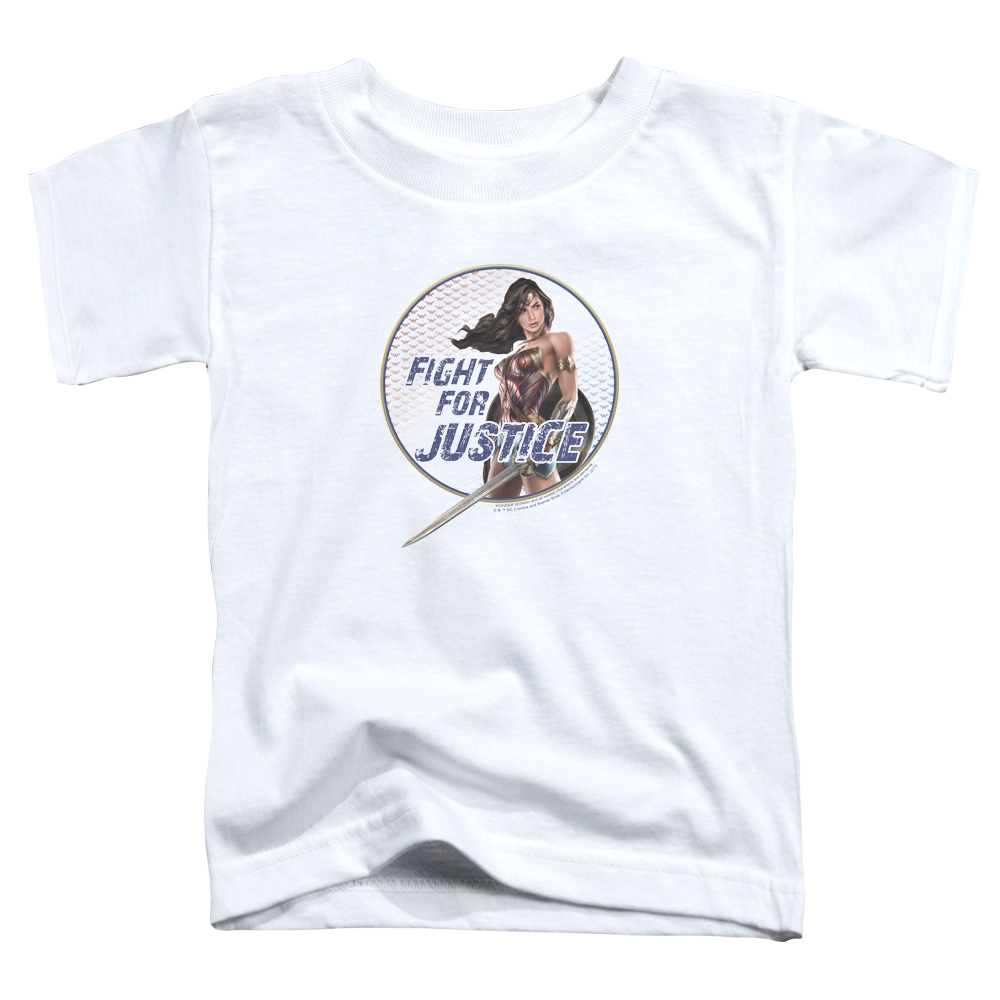 Wonder Woman Movie Fight For Justice - Kid's T-Shirt Kid's T-Shirt (Ages 4-7) Wonder Woman   