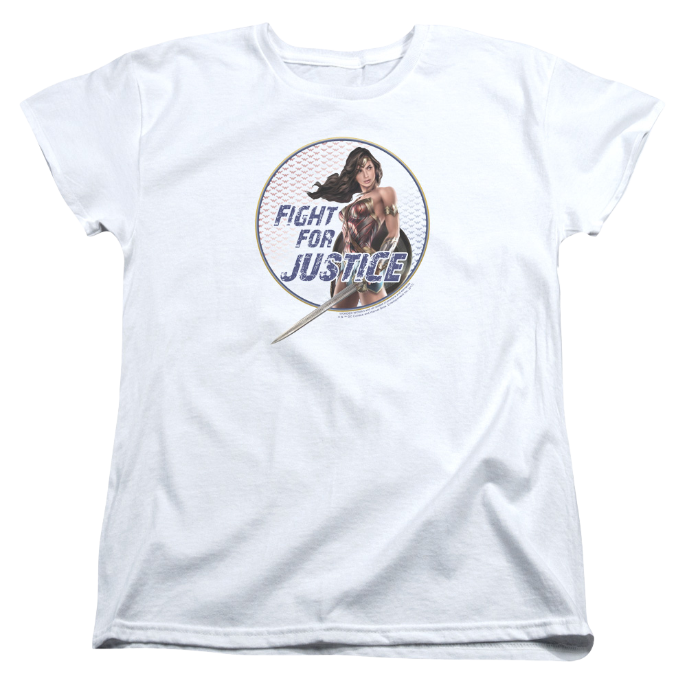 Wonder Woman Fight For Justice Women's T-Shirt Women's T-Shirt Wonder Woman   