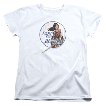 Wonder Woman Fight For Justice Women's T-Shirt Women's T-Shirt Wonder Woman   