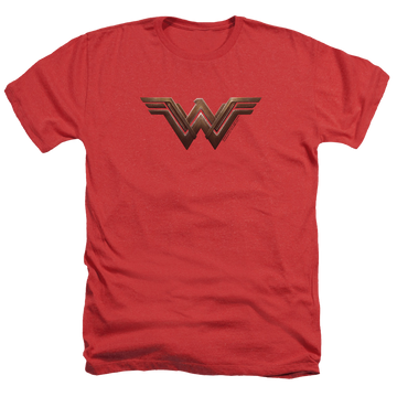 Wonder Woman Wonder Woman Logo Men's Heather T-Shirt Men's Heather T-Shirt Wonder Woman   