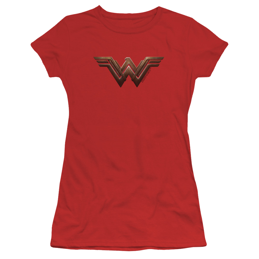 Wonder Woman Movie Wonder Woman Logo - Juniors T-Shirt Juniors T-Shirt Wonder Woman   