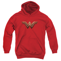 Wonder Woman Movie Wonder Woman Logo - Youth Hoodie Youth Hoodie (Ages 8-12) Wonder Woman   
