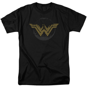 Wonder Woman Distressed Logo Men's Regular Fit T-Shirt Men's Regular Fit T-Shirt Wonder Woman   