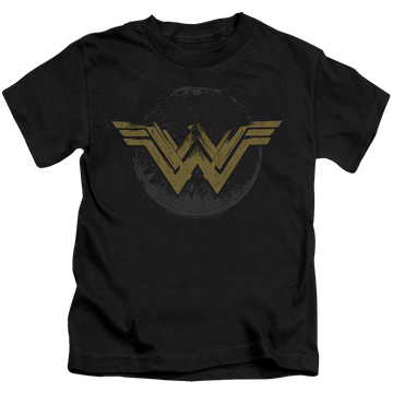 Wonder Woman Movie Distressed Logo - Kid's T-Shirt Kid's T-Shirt (Ages 4-7) Wonder Woman   