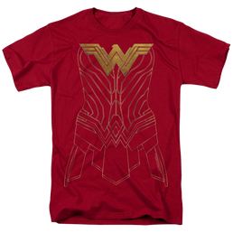 Wonder Woman Armor Outline Men's Regular Fit T-Shirt Men's Regular Fit T-Shirt Wonder Woman   