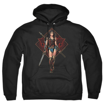 Wonder Woman Warrior Pullover Hoodie Pullover Hoodie Wonder Woman   