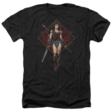 Wonder Woman Warrior Men's Heather T-Shirt Men's Heather T-Shirt Wonder Woman   