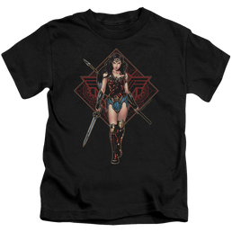 Wonder Woman Movie Warrior - Kid's T-Shirt Kid's T-Shirt (Ages 4-7) Wonder Woman   