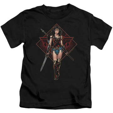 Wonder Woman Movie Warrior - Kid's T-Shirt Kid's T-Shirt (Ages 4-7) Wonder Woman   