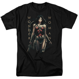 Wonder Woman Armed And Dangerous Men's Regular Fit T-Shirt Men's Regular Fit T-Shirt Wonder Woman   