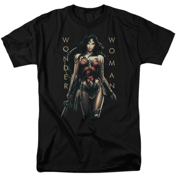Wonder Woman Armed And Dangerous Men's Regular Fit T-Shirt Men's Regular Fit T-Shirt Wonder Woman   