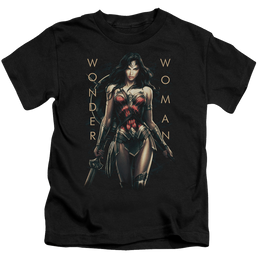 Wonder Woman Movie Armed And Dangerous - Kid's T-Shirt Kid's T-Shirt (Ages 4-7) Wonder Woman   