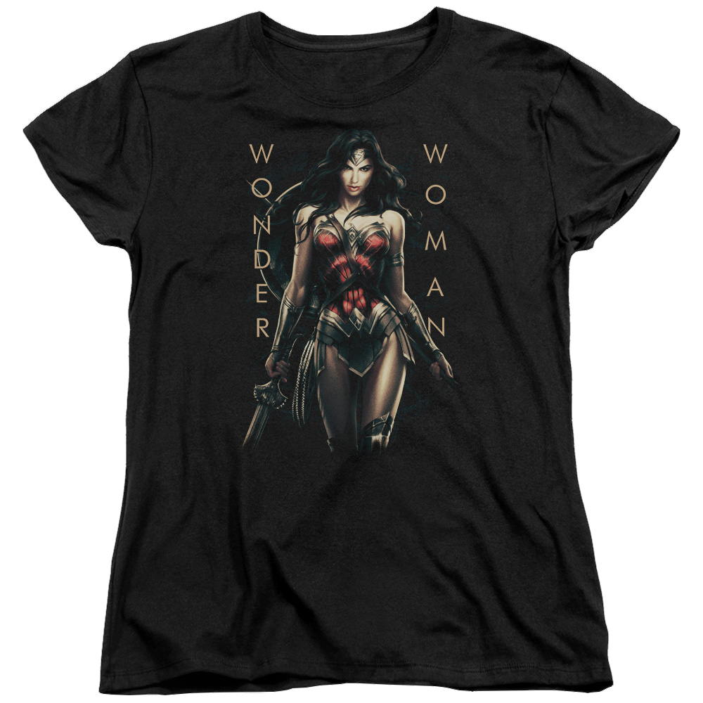 Wonder Woman Armed And Dangerous Women's T-Shirt Women's T-Shirt Wonder Woman   