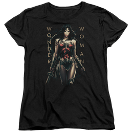 Wonder Woman Armed And Dangerous Women's T-Shirt Women's T-Shirt Wonder Woman   