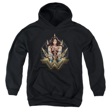 Wonder Woman Movie Wonder Blades - Youth Hoodie Youth Hoodie (Ages 8-12) Wonder Woman   