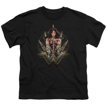 Wonder Woman Movie Wonder Blades - Youth T-Shirt Youth T-Shirt (Ages 8-12) Wonder Woman   