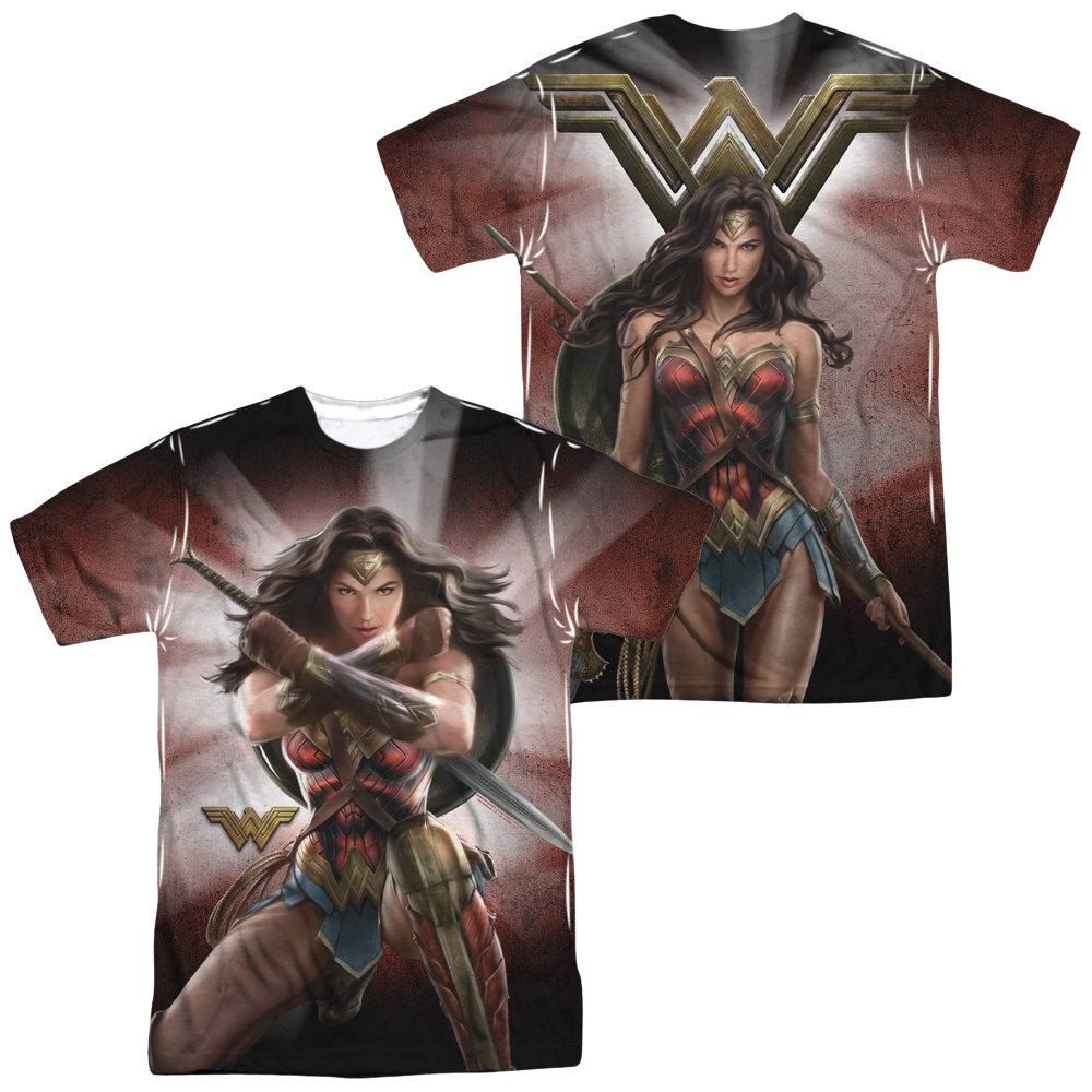 Wonder Woman Protector Of Humanity Men's All Over Print T-Shirt Men's All-Over Print T-Shirt Wonder Woman   