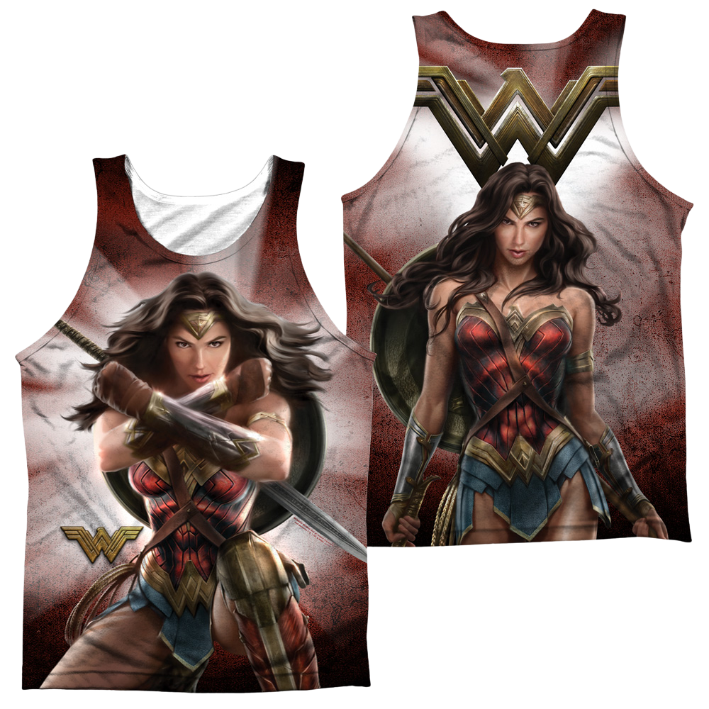 Wonder Woman Protector Of Humanity Men's All Over Print Tank Men's All Over Print Tank Wonder Woman   