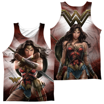 Wonder Woman Protector Of Humanity Men's All Over Print Tank Men's All Over Print Tank Wonder Woman   