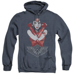 Wonder Woman Movie Amazon - Heather Pullover Hoodie Heather Pullover Hoodie Wonder Woman   