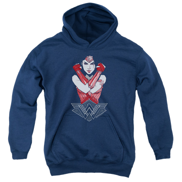 Wonder Woman Movie Amazon - Youth Hoodie Youth Hoodie (Ages 8-12) Wonder Woman   