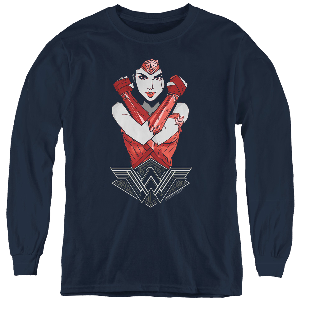 Wonder Woman Movie Amazon - Youth Long Sleeve T-Shirt Youth Long Sleeve T-Shirt Wonder Woman   
