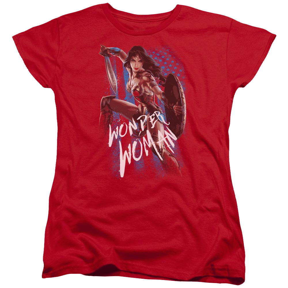 Wonder Woman American Hero Women's T-Shirt Women's T-Shirt Wonder Woman   