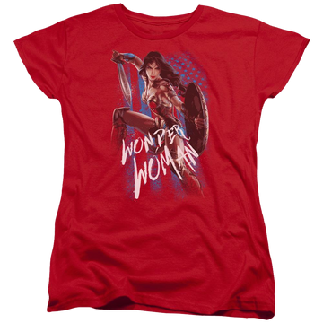 Wonder Woman American Hero Women's T-Shirt Women's T-Shirt Wonder Woman   