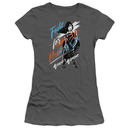 Wonder Woman Fight For Peace Juniors T-Shirt Juniors T-Shirt Wonder Woman   