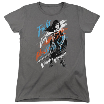 Wonder Woman Fight For Peace Women's T-Shirt Women's T-Shirt Wonder Woman   