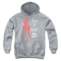 Wonder Woman Movie Freedom Fight - Youth Hoodie Youth Hoodie (Ages 8-12) Wonder Woman   
