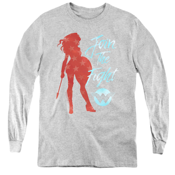 Wonder Woman Movie Freedom Fight - Youth Long Sleeve T-Shirt Youth Long Sleeve T-Shirt Wonder Woman   