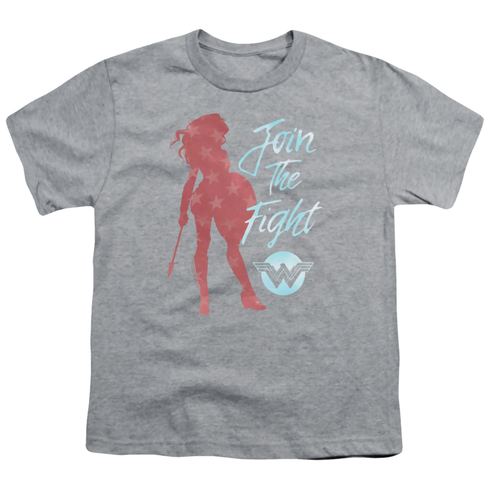 Wonder Woman Movie Freedom Fight - Youth T-Shirt Youth T-Shirt (Ages 8-12) Wonder Woman   
