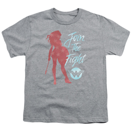 Wonder Woman Movie Freedom Fight - Youth T-Shirt Youth T-Shirt (Ages 8-12) Wonder Woman   