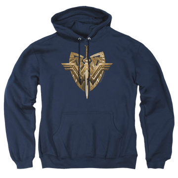 Wonder Woman Sword Emblem Pullover Hoodie Pullover Hoodie Wonder Woman   