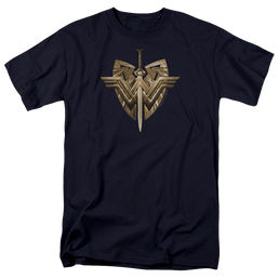 Wonder Woman Sword Emblem Men's Regular Fit T-Shirt Men's Regular Fit T-Shirt Wonder Woman   