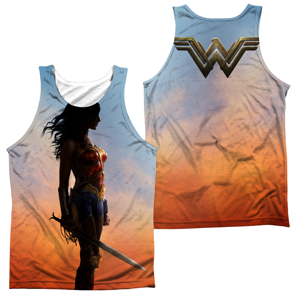 Wonder Woman Poster Men's All Over Print Tank Men's All Over Print Tank Wonder Woman   
