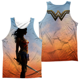 Wonder Woman Poster Men's All Over Print Tank Men's All Over Print Tank Wonder Woman   