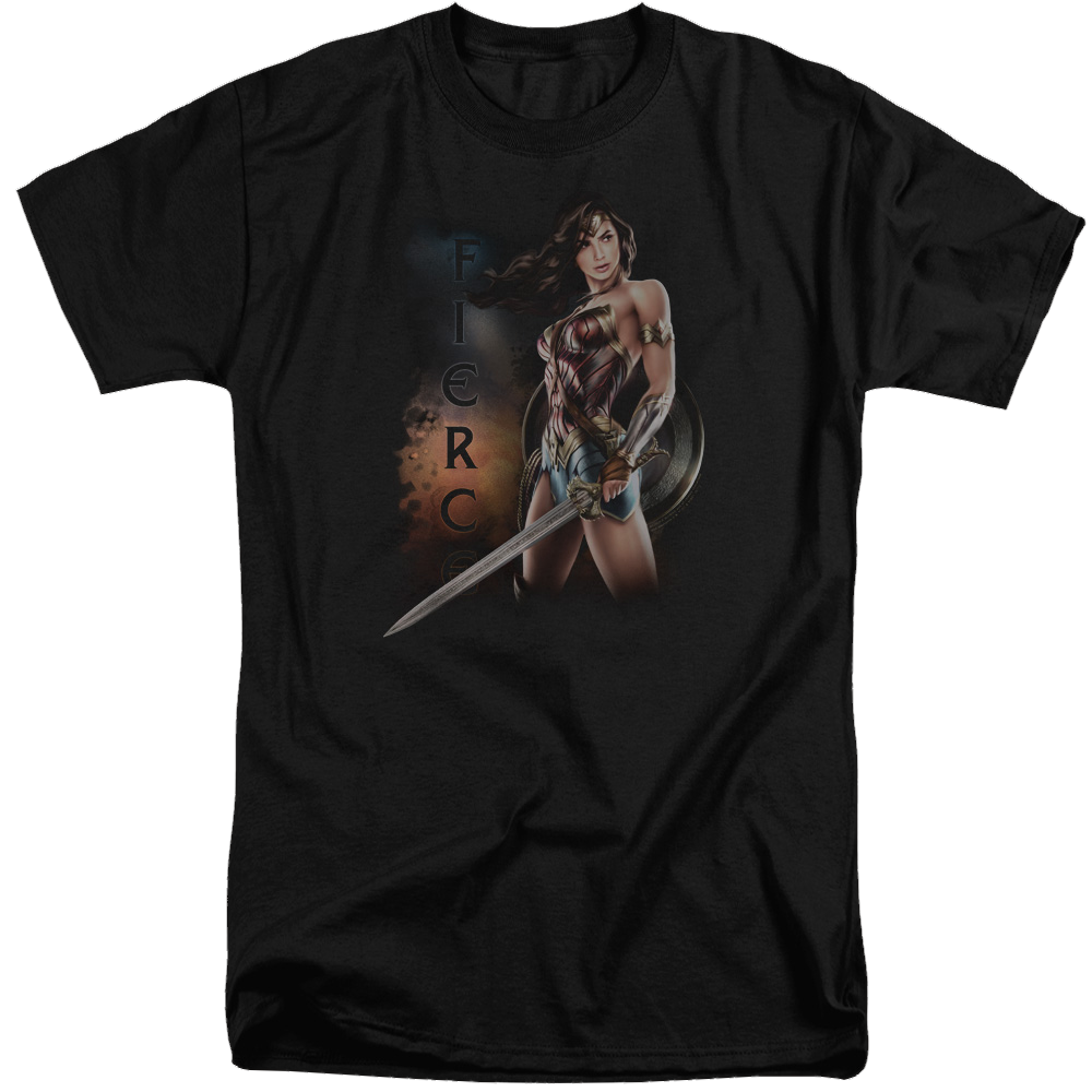 Wonder Woman Fierce Men's Tall Fit T-Shirt Men's Tall Fit T-Shirt Wonder Woman   