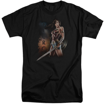 Wonder Woman Fierce Men's Tall Fit T-Shirt Men's Tall Fit T-Shirt Wonder Woman   
