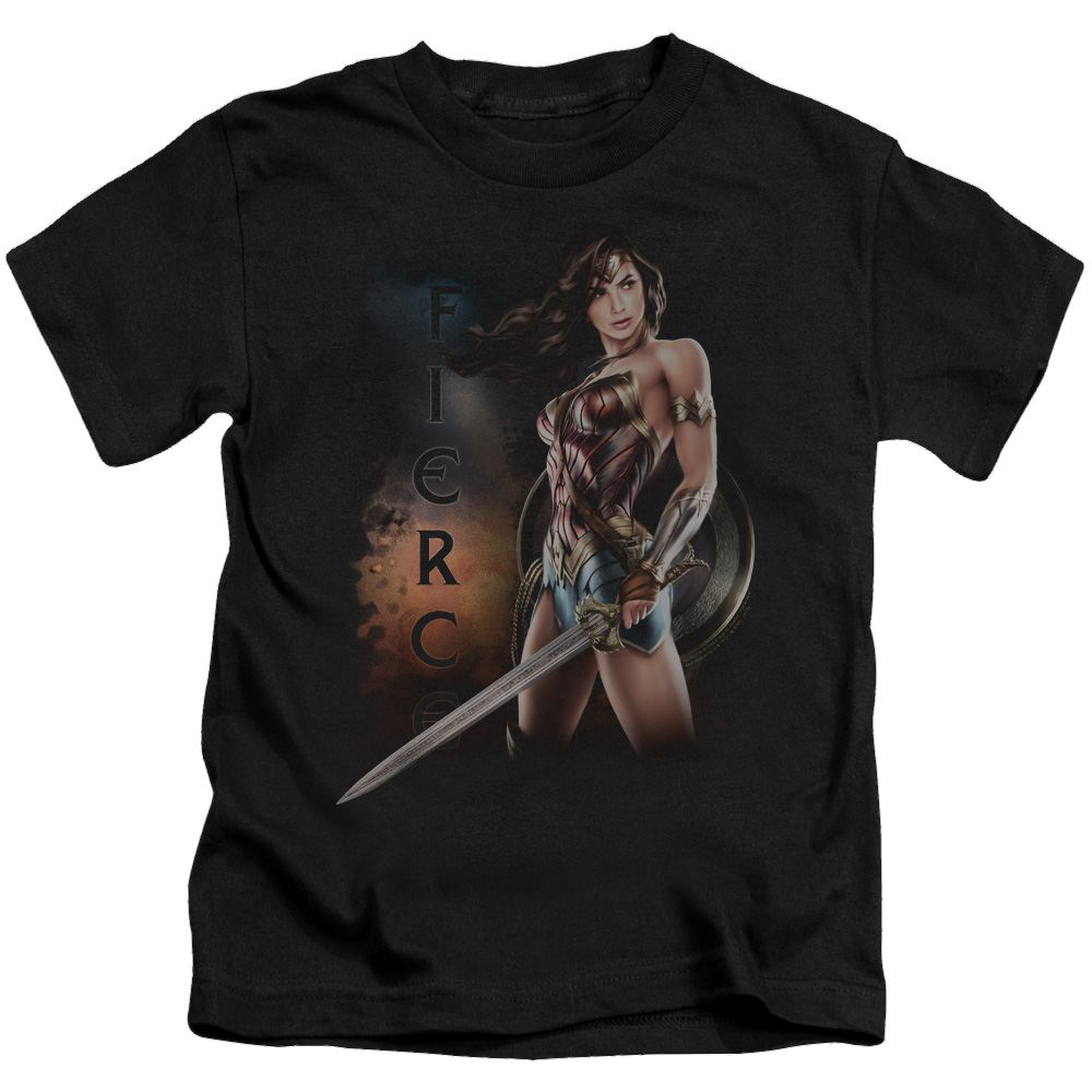 Wonder Woman Movie Fierce - Kid's T-Shirt Kid's T-Shirt (Ages 4-7) Wonder Woman   
